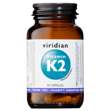 Viridian Vitamin K2 50ug Veg Caps 30 size #258 Up To 30% Off