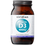 Viridian Vitamin D3 400iu Veg Caps 90 size #269 Up To 30% Off