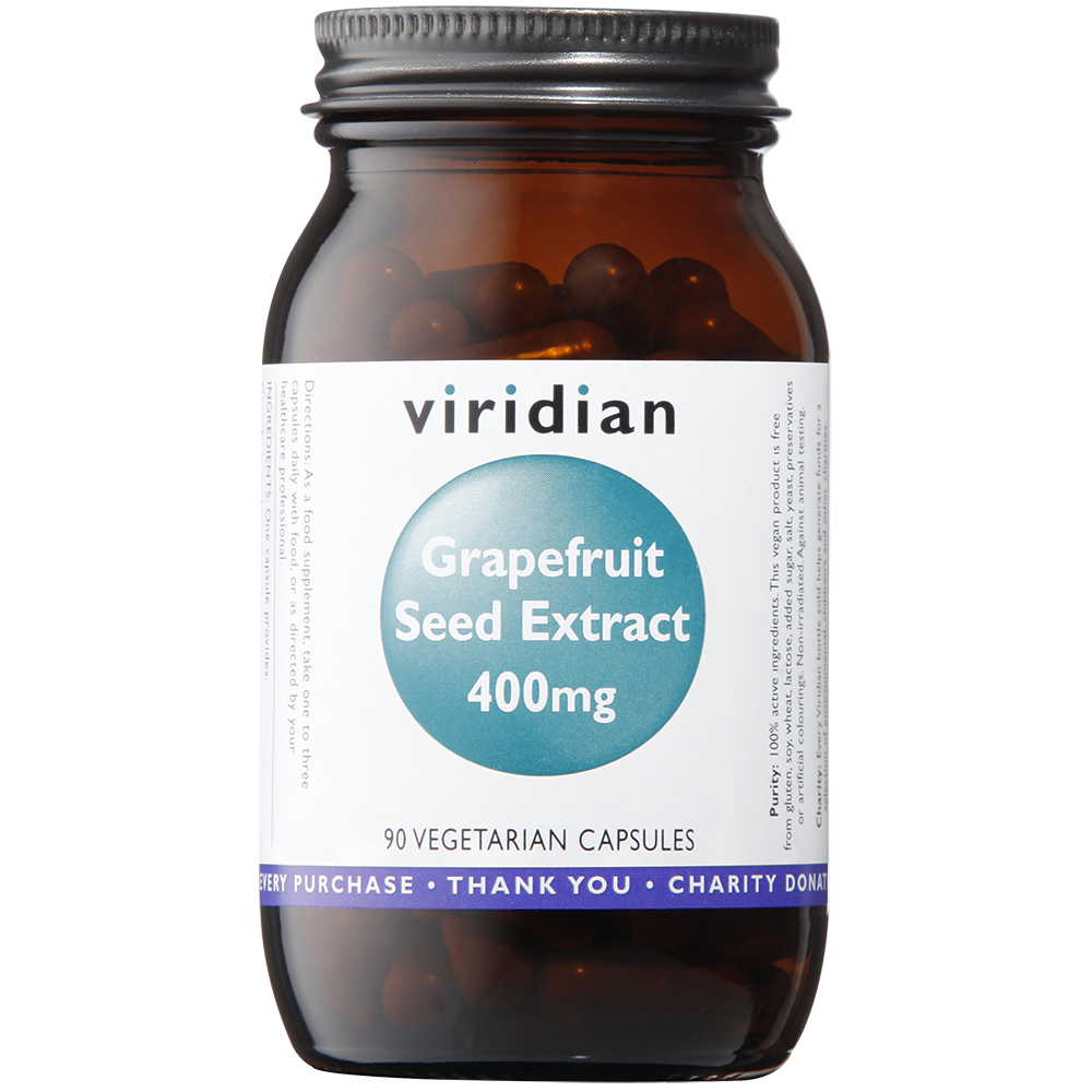 Viridian Grapefruit Seed Extract 400mg Veg Caps 90 size #397 Up To 30% Off