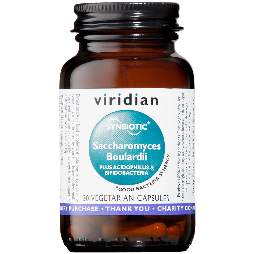 Viridian Synerbio Saccharomyces Boulardii Veg Caps 30 size #469  Up To 30% Off