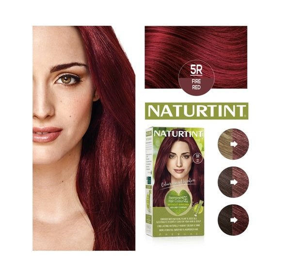 Naturtint  Permanent Hair Colourant 5R - Fire Red- Up to 35% Off
