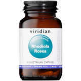 Viridian Rhodiola Rosea Extract Veg Caps 30 size #845 Up To 30% Off