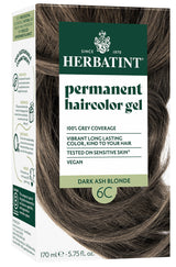 Herbatint Permanent Hair Colour 6C Dark Ash Blonde - Up to 34% Off
