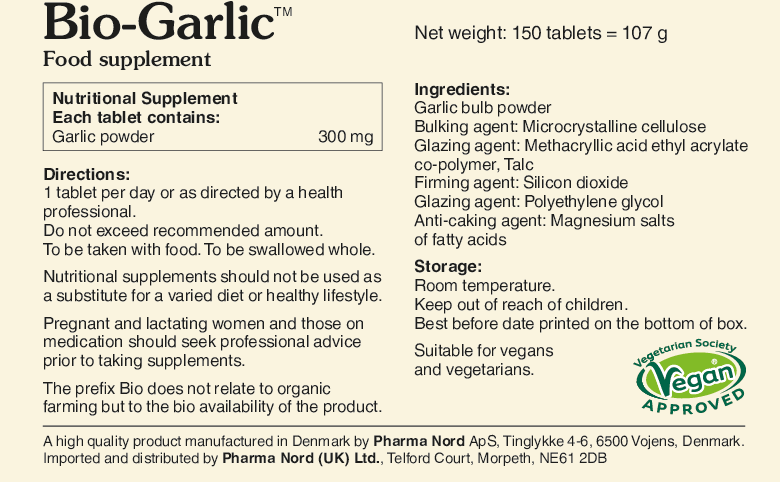 Pharma Nord Bio-Garlic 300mg 150 tabs