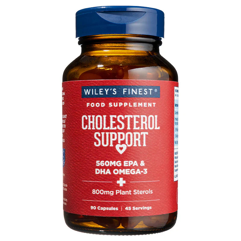 Wiley's Finest Cholesterol Support 90 caps - Save 30% When You Buy 3