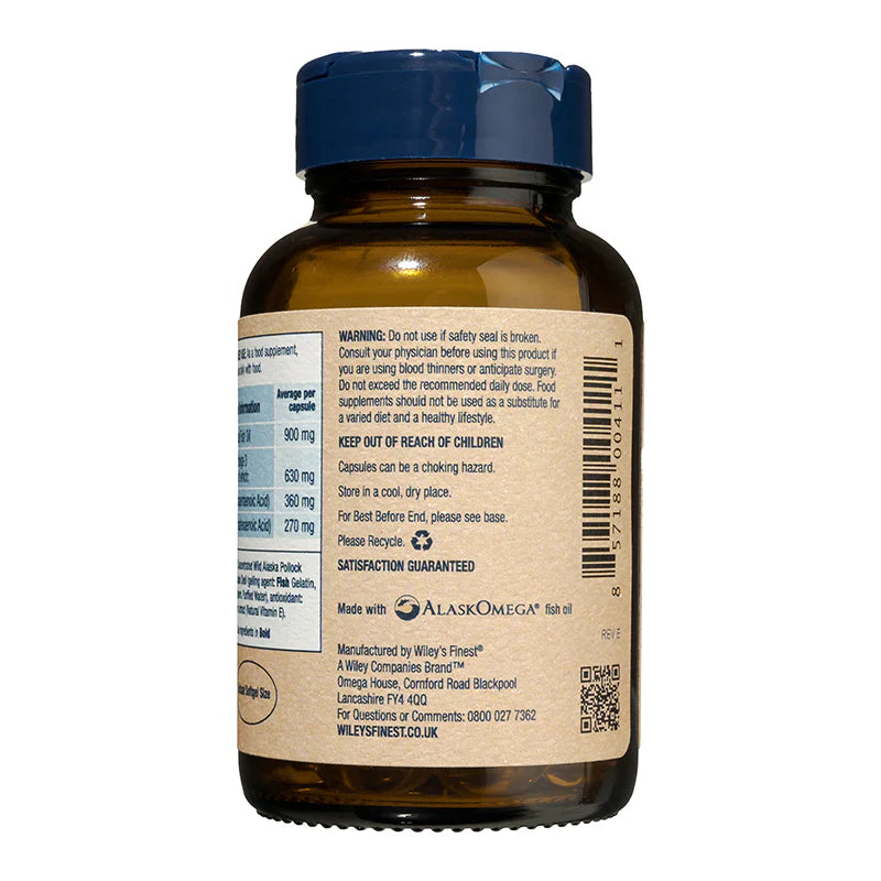 Wiley's Finest Easy Swallow Minis - 60 Softgels - Save 27% When You Buy 3