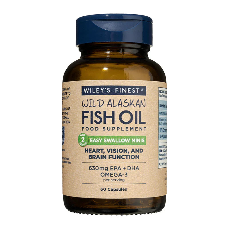 Wiley's Finest Easy Swallow Minis - 60 Softgels - Save 27% When You Buy 3