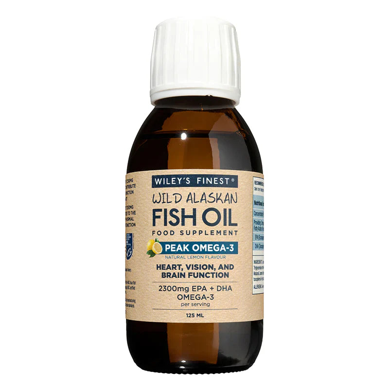 Wiley's Finest Peak Omega-3 Liquid (25 servings) - Save 30% When You Buy 3