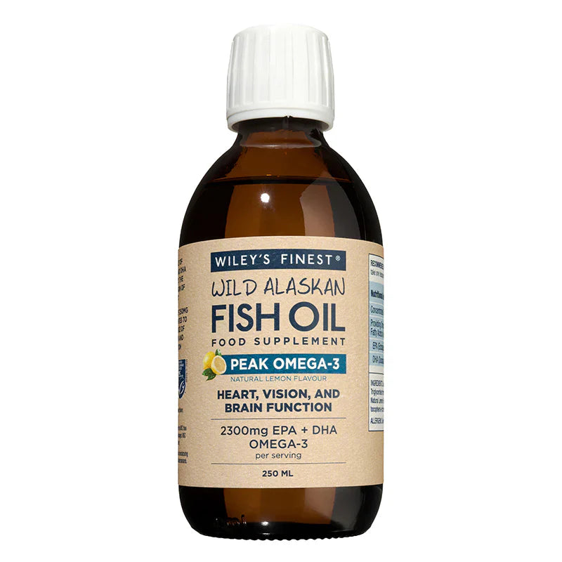 Wiley's Finest Peak Omega-3 Liquid (50 servings) - Save 30% When You Buy 3