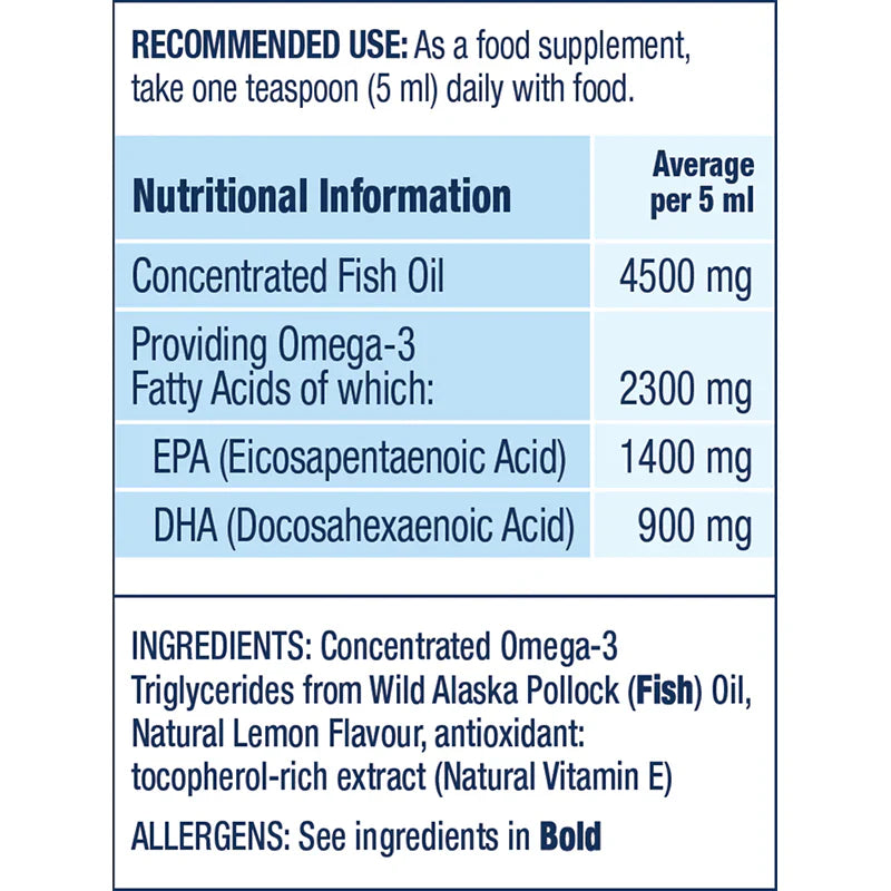 Wiley's Finest Peak Omega-3 Liquid (25 servings) - Save 30% When You Buy 3
