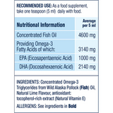 Wiley's Finest Summit DHA Liquid (25 servings) - Save 30% When You Buy 3