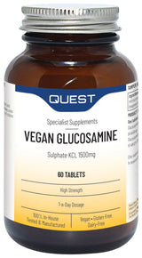 Quest Vitamins - Glucosamine Sulphate 1500mg KCL (60 Capsules)