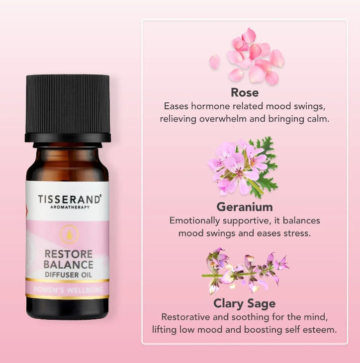 Tisserand Restore Balance Diffuser Oil 9ml