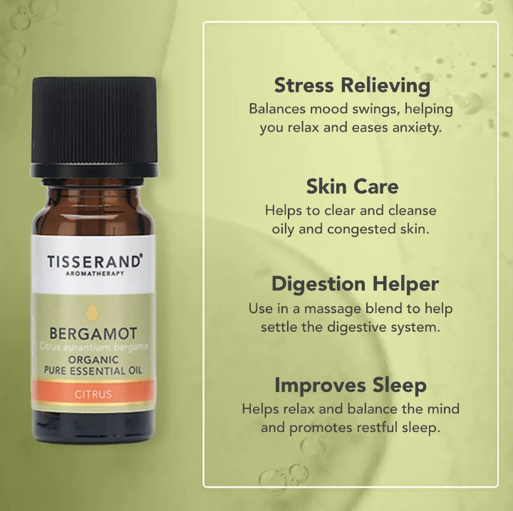 Tisserand Bergamot Essential Oil 9ml