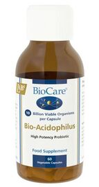 BioCare Bio-Acidophilus (L. Acidophilus & B Bifidum) 10 Billion per capsule # 16860