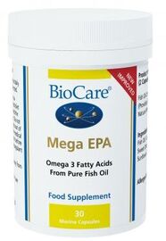 BioCare Mega EPA 1000 (EPA/DHA Fish Oil Concentrate) # 52730