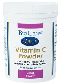 BioCare Vitamin C Powder (Magnesium Ascorbate Powder) Citrus Free # 513250