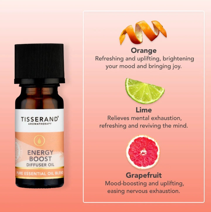 Tisserand Energy Boost Diffuser Oil 9ml