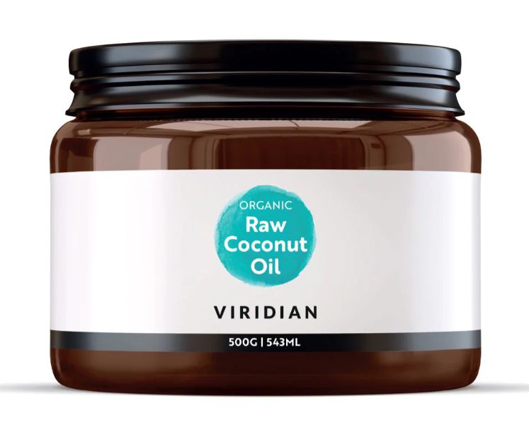 Viridian Raw Coconut Oil (Organic) 500g size #503  Up To 30% Off