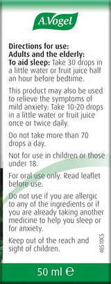A Vogel Dormeasan 50ml Sleep Valarian-Hops oral drops