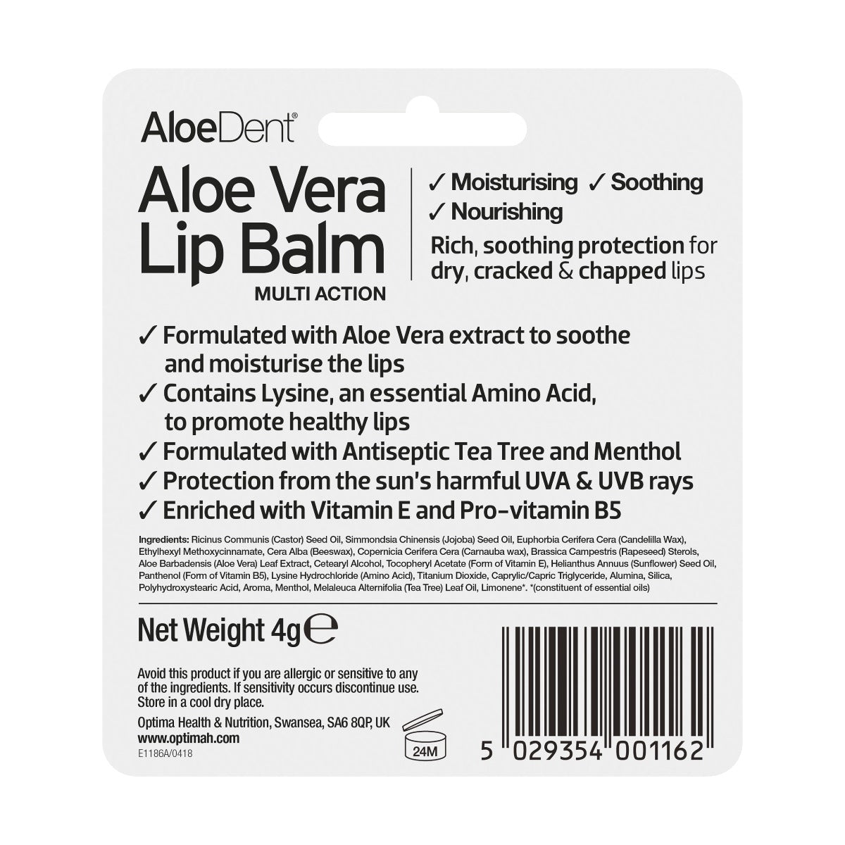 Aloe Vera Lip Balm