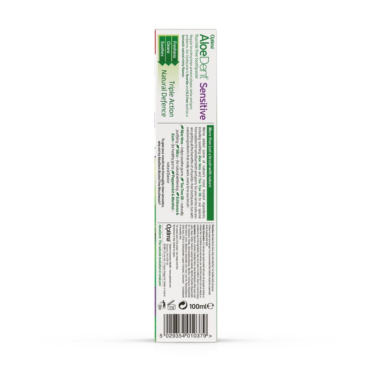 Sensitive Aloe Vera Toothpaste + Echinacea Mint 100ml