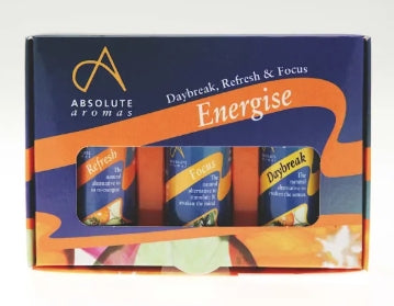 Absolute Aromas Energise Essential Blend 3 Pack
