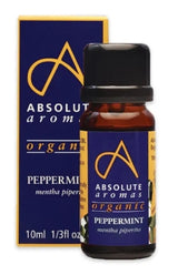 Absolute Aromas Organic Peppermint Essential Oil (English)