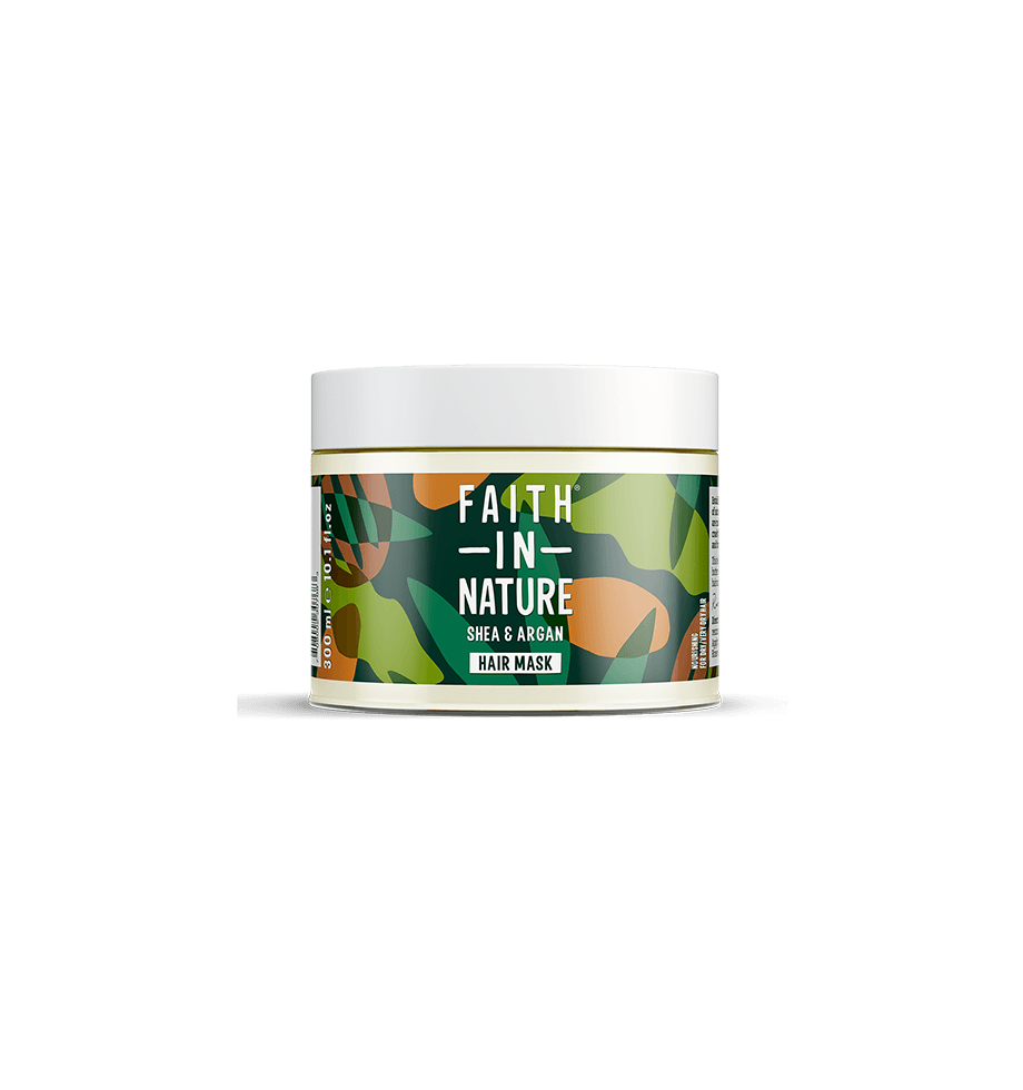 FAITH IN NATURE SHEA & ARGAN NOURISHING HAIR MASK # 300ml