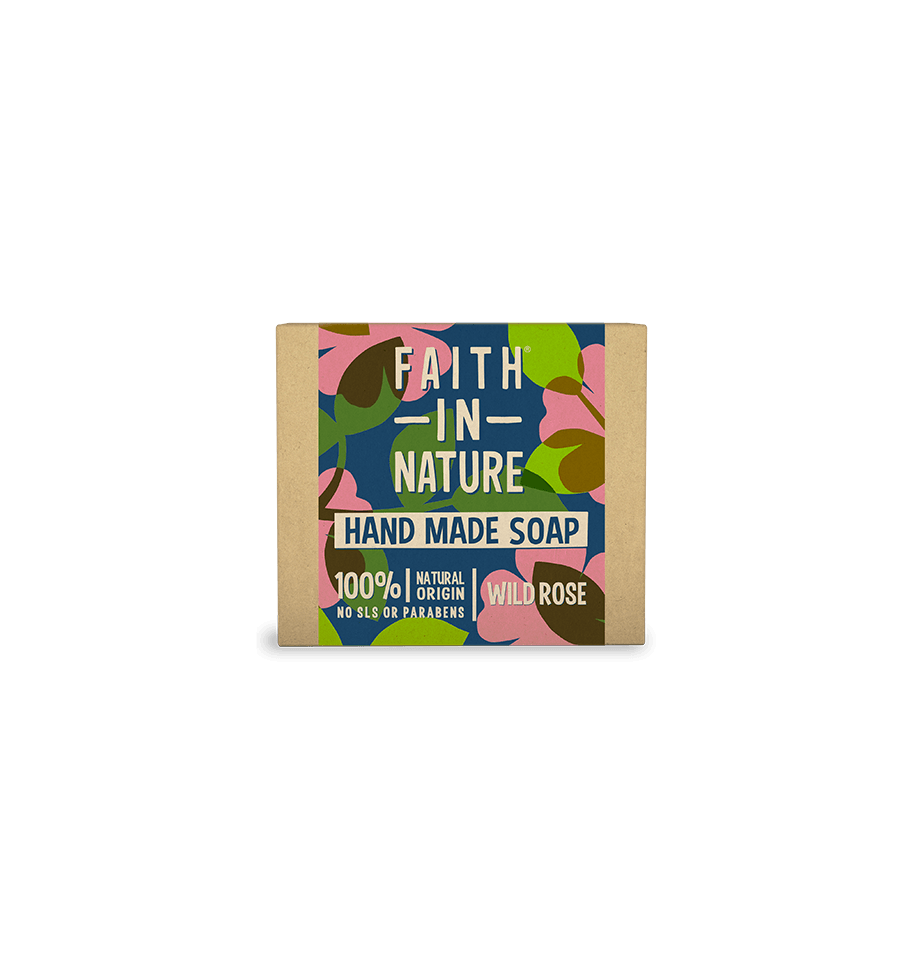 FAITH IN NATURE WILD ROSE HAND SOAP # 100g