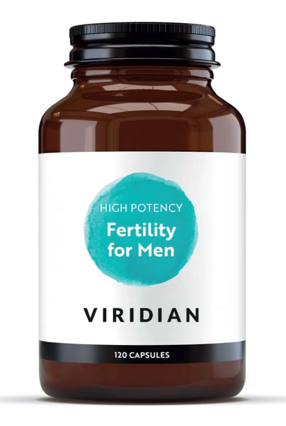 Viridian Fertility for Men (High Potency) Veg Caps 120 size #171  Up To 30% Off