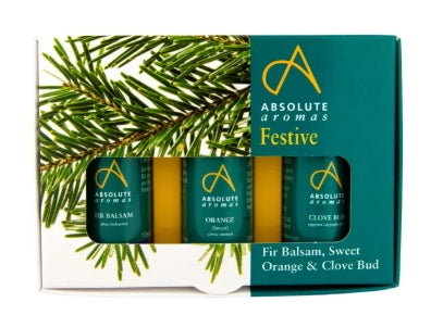 Absolute Aromas Festive Essential Oil 3 Pack