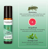 Tisserand Find Focus Pulse Point Roller Ball 10ml