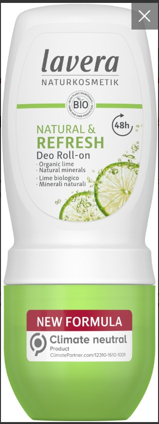 Lavera Natural & Refresh Deodorant Roll On 50ml
