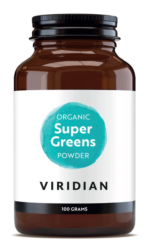 Viridian Super Greens Powder (Organic)* 100g size #282  Up To 30% Off