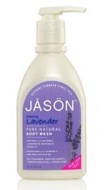 Jason Natural Cosmetics Lavender Satin Body Wash With Pump