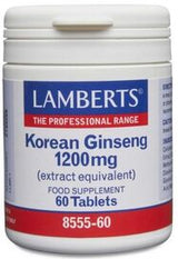 Lamberts Korean Ginseng 1200mg (60 Capsules) # 8555