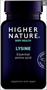 Higher Nature Lysine 500mg 90 Tablets