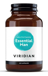 Viridian Essential Man Multivitamin Veg Caps 60 size #007 Up To 30% Off