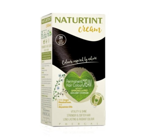 Naturtint CREAM 3N Dark Chestnut Brown 155ml (PPD Free)