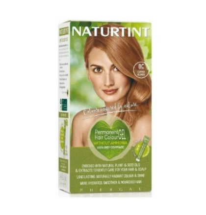 Naturtint Permanent Hair Colourant 8C - Copper Blonde - £7.99 when you bulk buy!