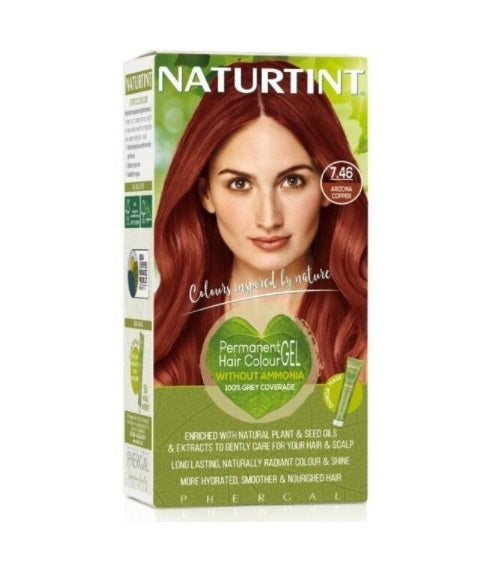 Naturtint Permanent Hair Colourant Illusion Arizona Copper I-7.46 - £7.99 when you bulk buy!