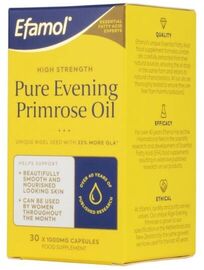 EFAMOL WOMEN HIGH STRENGTH PURE EVENING PRIMROSE OIL- EPO 1000mg (30 Caps)