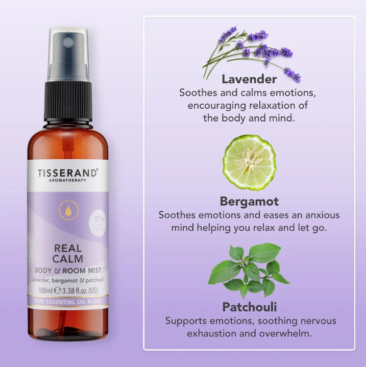 Tisserand Real Calm Body & Room Mist 100ml