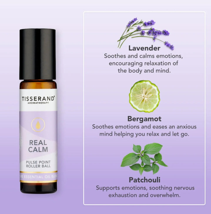 Tisserand Real Calm Pulse Point Roller Ball 10ml