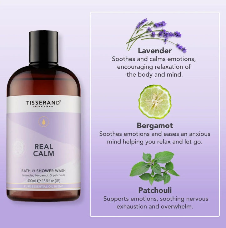 Tisserand Real Calm Bath & Shower Wash 400ml