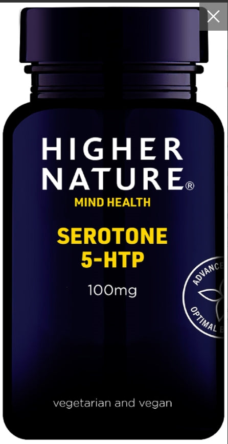 Higher Nature Serotone-5HTP 100mg 30 Tablets