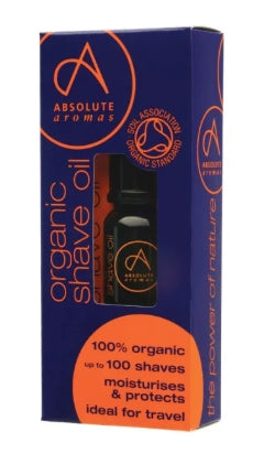 Absolute Aromas Organic Shave Oil 15ml
