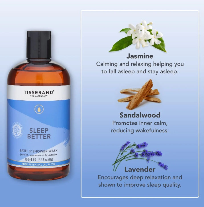 Tisserand Sleep Better Bath & Shower Wash 400ml