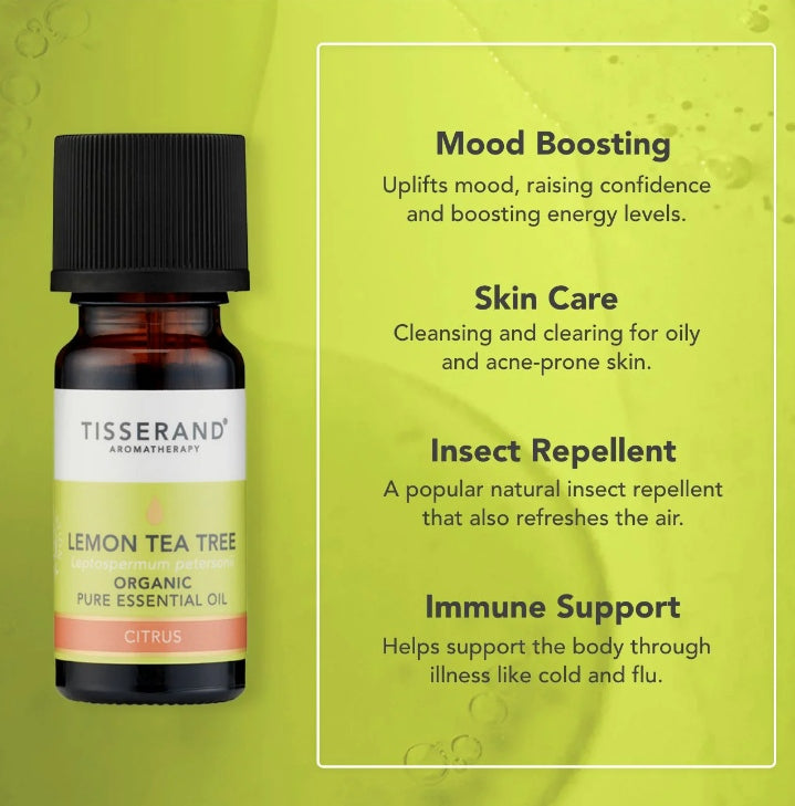 Tisserand Lemon Tea Tree Essential Oil 9ml